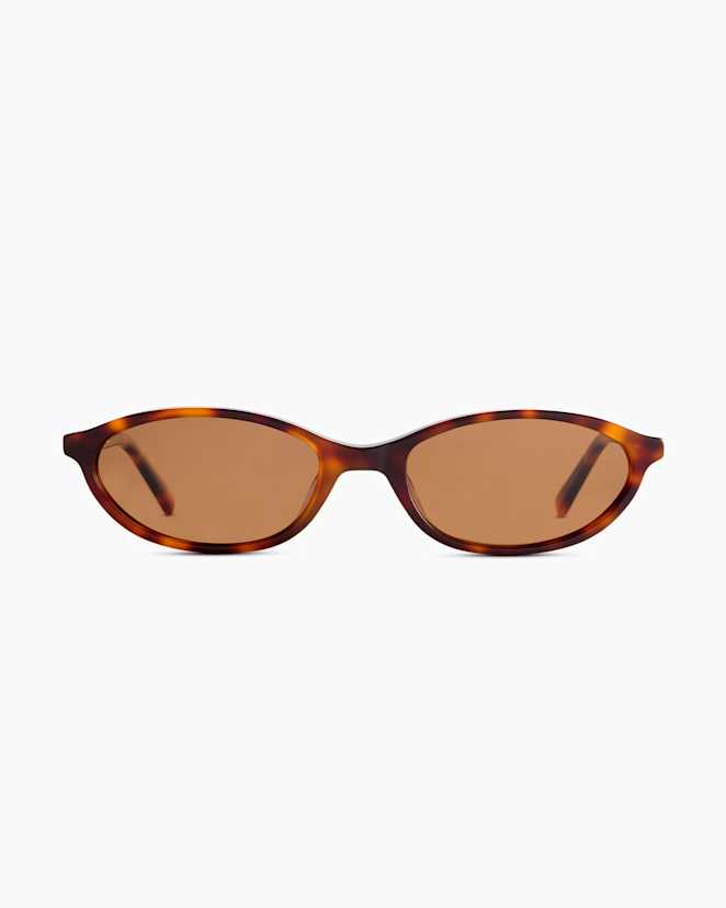 Ginger Tortoise with Brown lens Amalfi Polarized Acetate Sunglasses