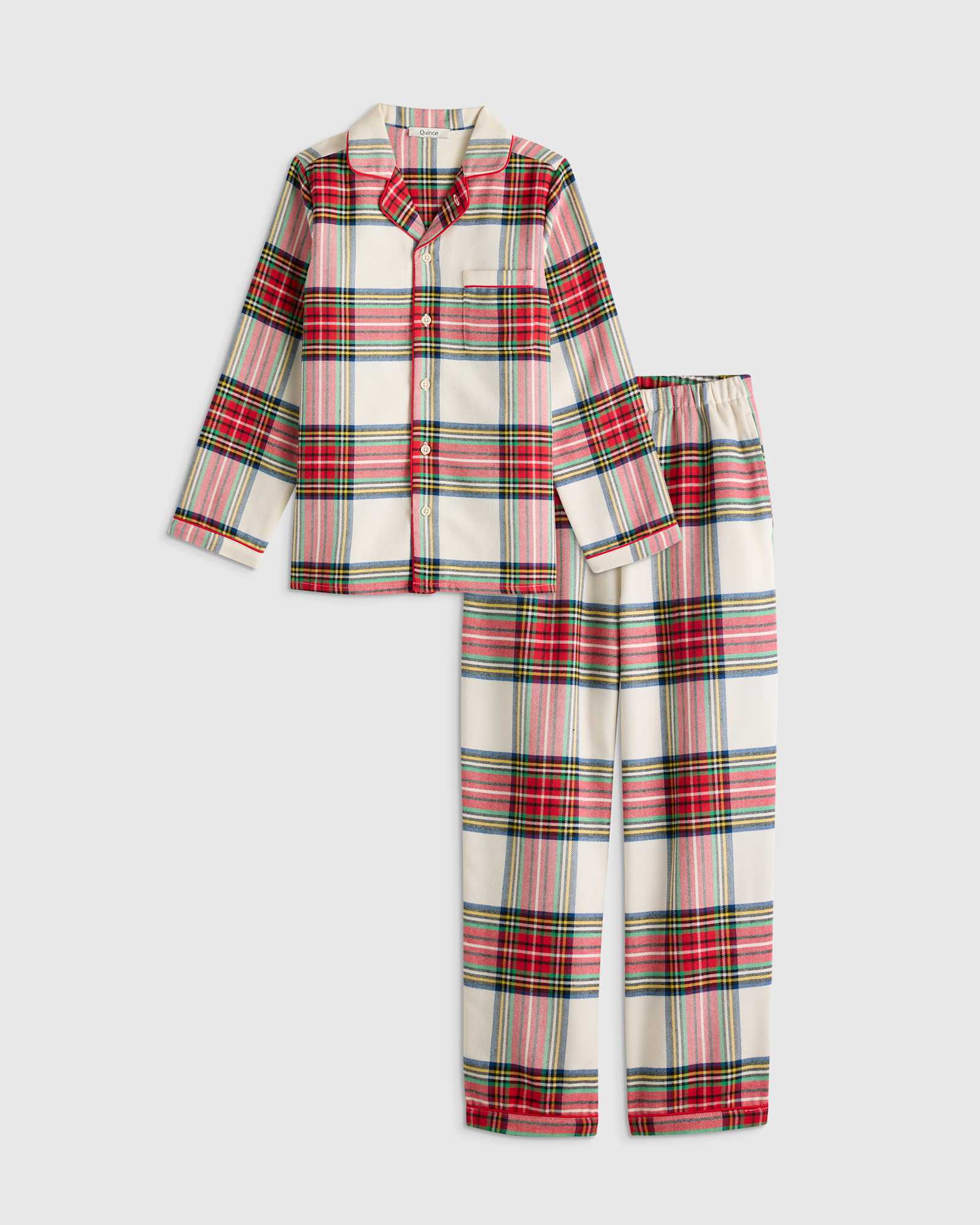 U--1084-HOLTTN holiday-tartan Holiday Flannel Pajama Set