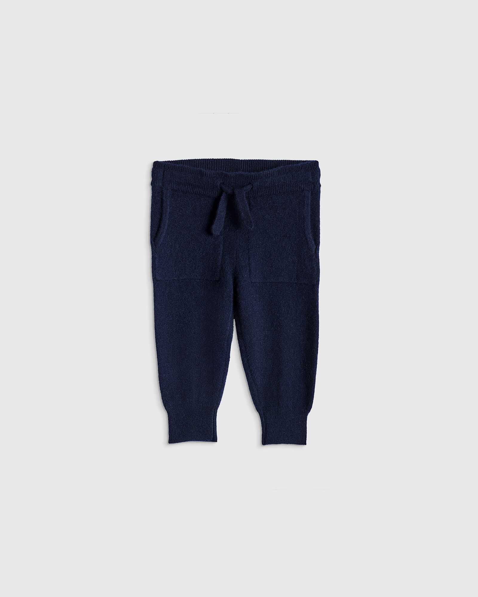 true-navy Washable Cashmere Jogger