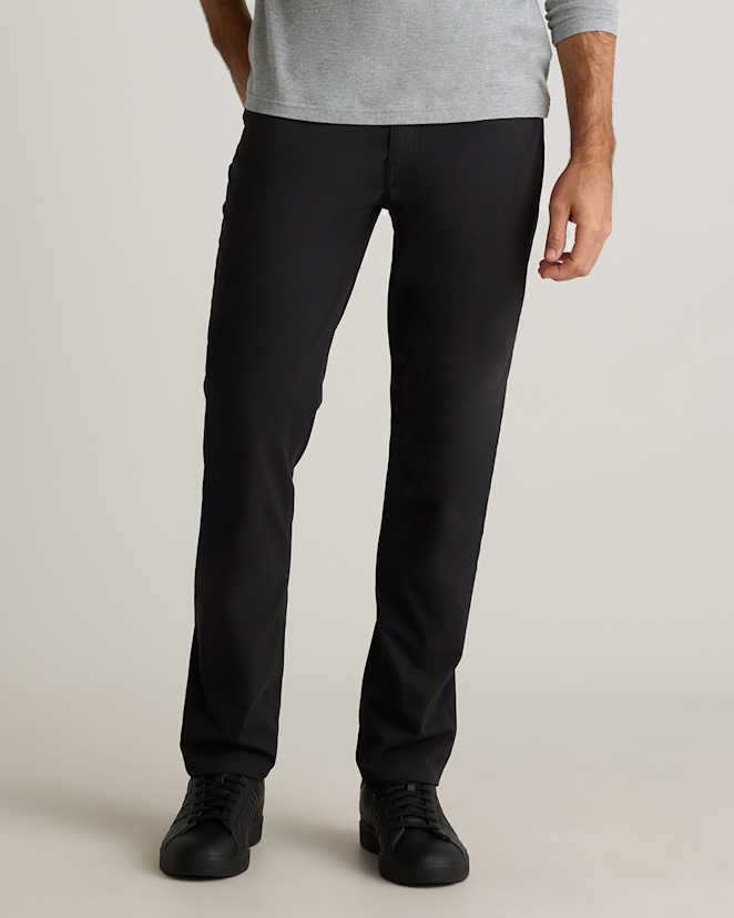 True Black Organic Cotton Coolmax® Chino