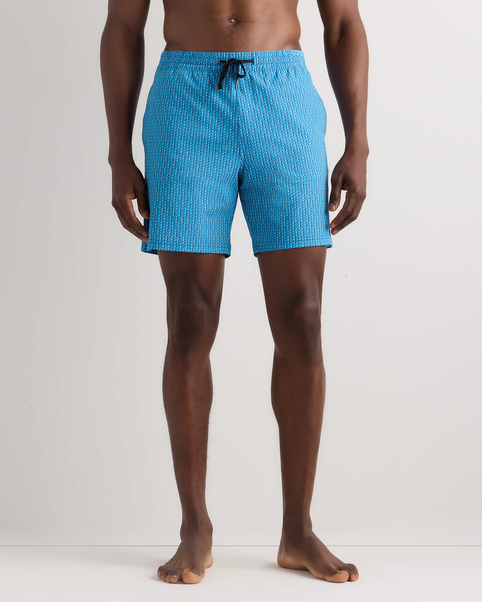 Diamond Geo Italian Swim Trunks - 7"
