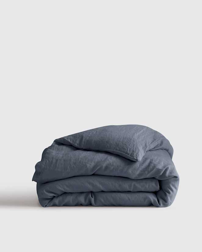 Nightfall European Linen Duvet Cover