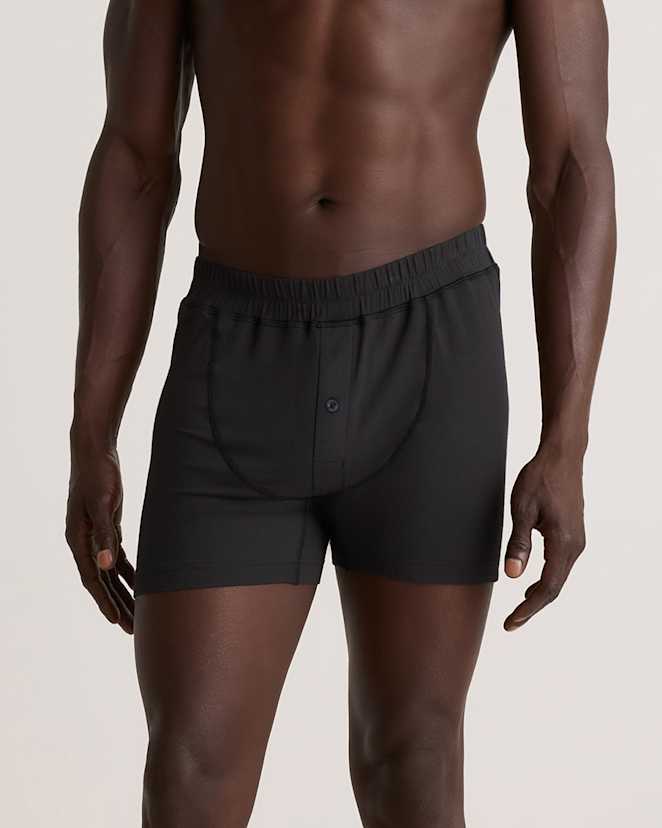 Black Micromodal Stretch Boxer Short (3-Pack)