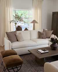 European Linen Curtain Flax Paula Bielak 4x5