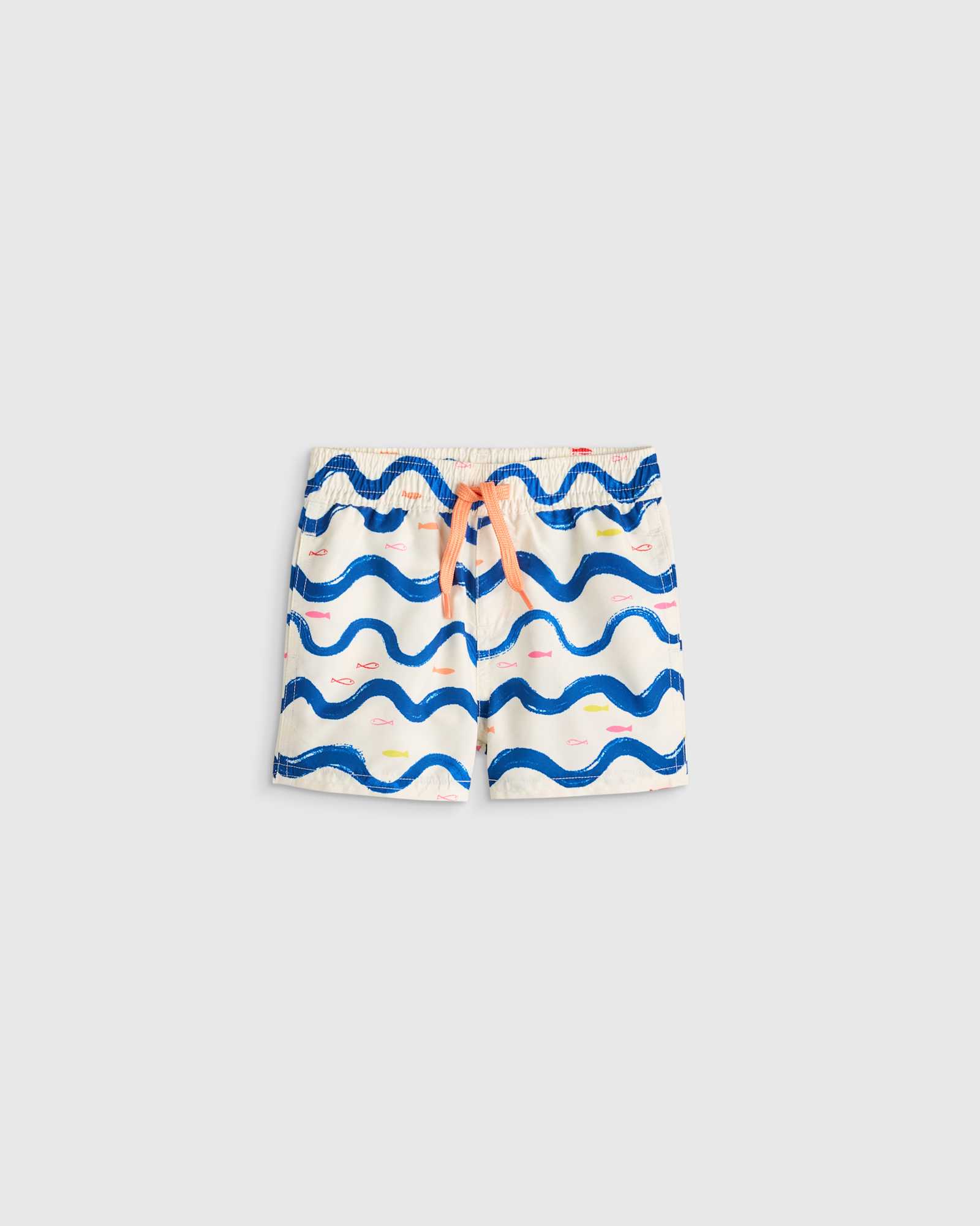 wavy-fish Swim Trunk