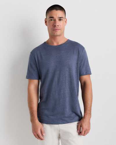 Men's 100% European Linen Jersey Tee