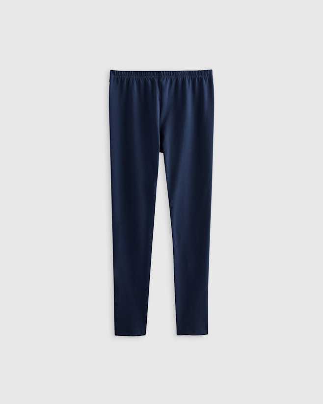 Navy Organic Cotton Leggings