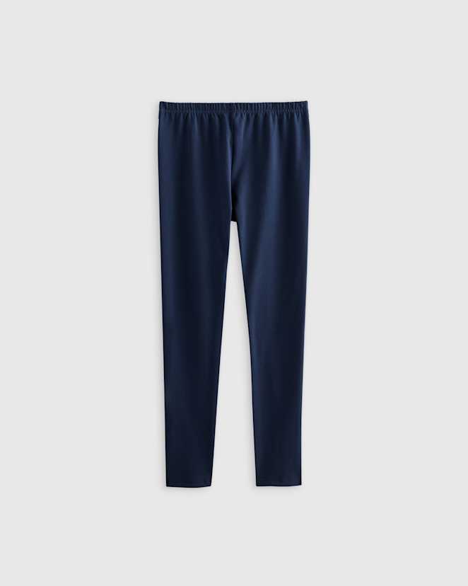 Navy Organic Cotton Leggings