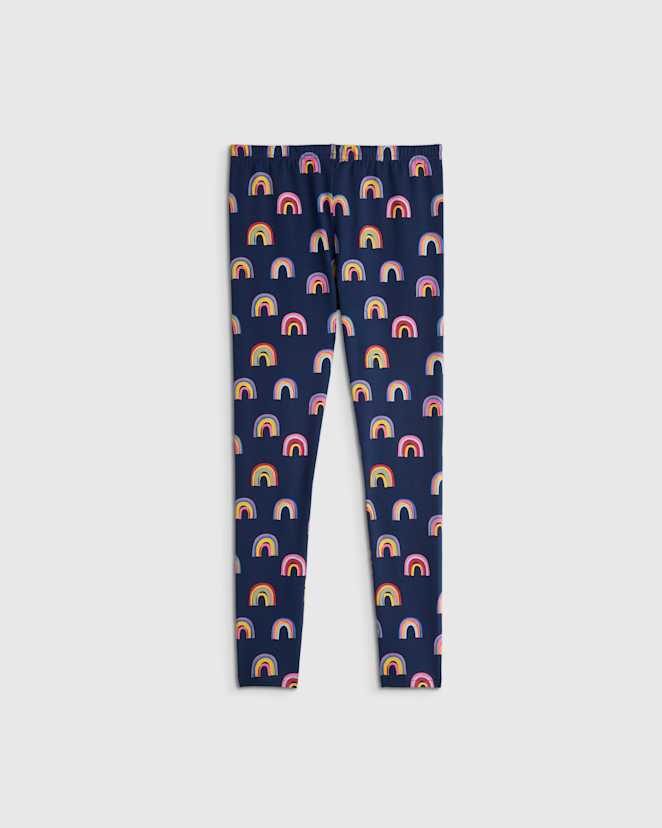 Multi Rainbows Organic Cotton Leggings