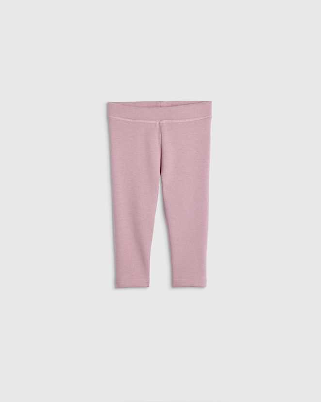 Lilac Mauve Fleece Lined Legging