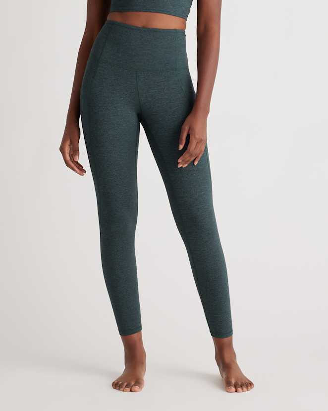 Heather Green Ultra-Soft High-Rise Pocket Legging