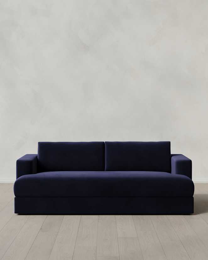 Midnight Sierra Sleeper Sofa in Performance Velvet