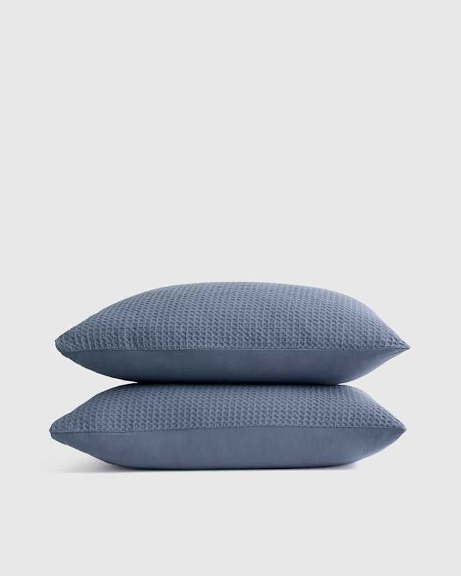 Mineral Organic Luxe Honeycomb Sham Set