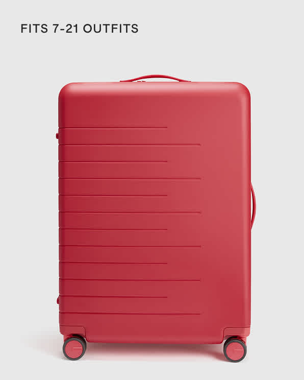 Venetian Red Large Check-In Suitcase