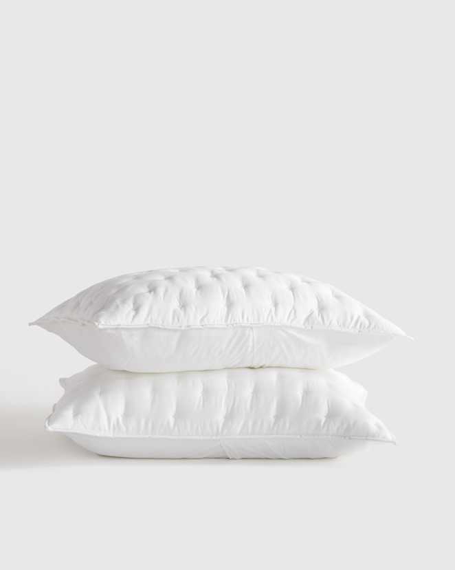 White Bamboo Dream Quilted Sham Set