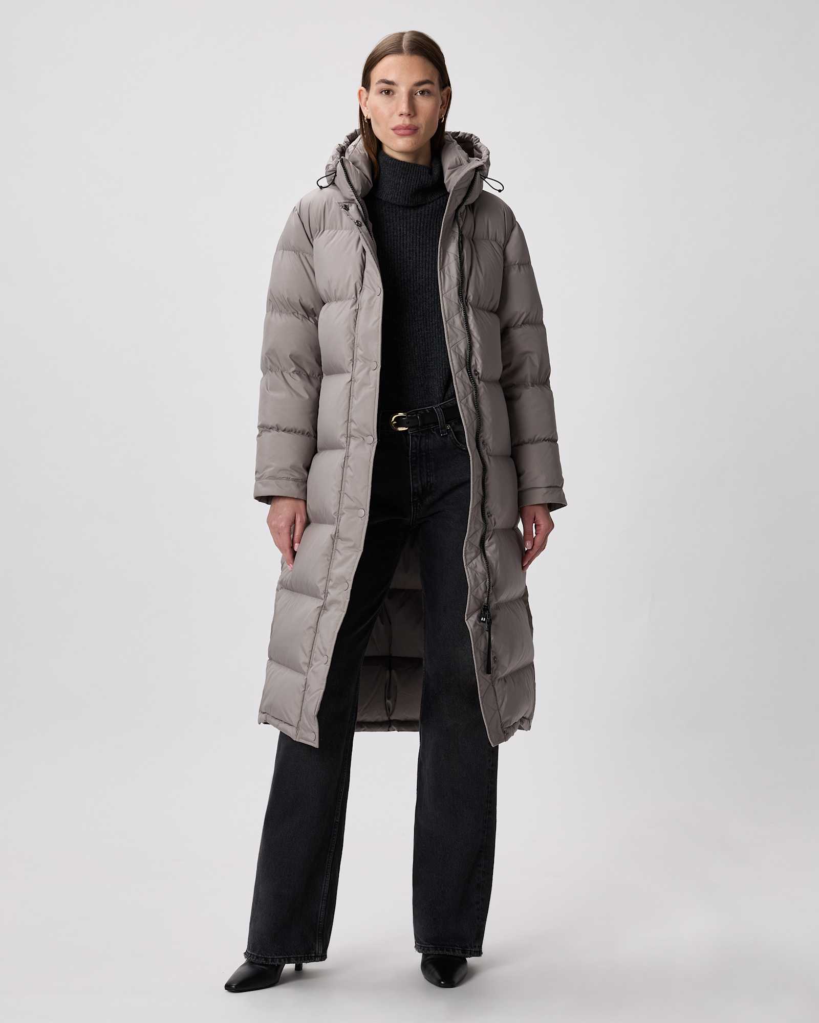 W-JKT-16-MRLGRY-01 EDITED navy Responsible Down Long Puffer Jacket