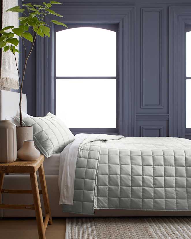 Eucalyptus Bamboo Box Quilt