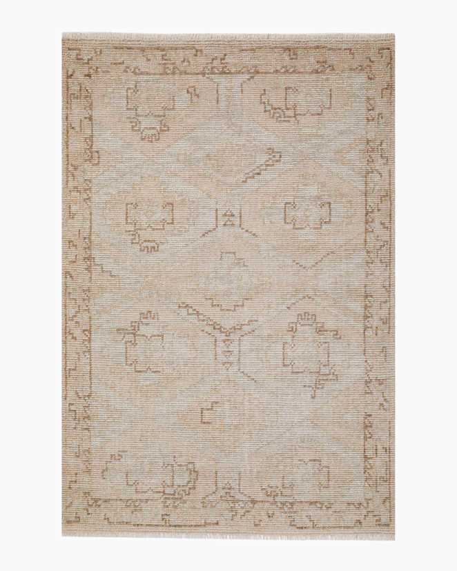 Neutral Verona Hand-Knotted Wool Rug