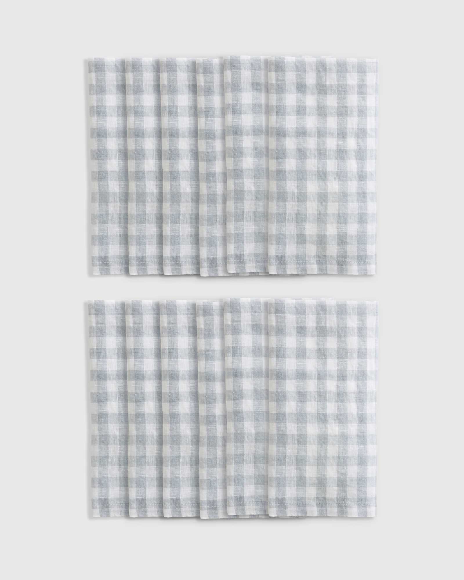 Gingham Napkins BLUE 42160 EDITED 12