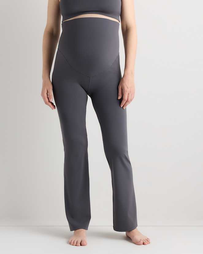 Dark Coal Ultra-Form Maternity Bootcut Pants