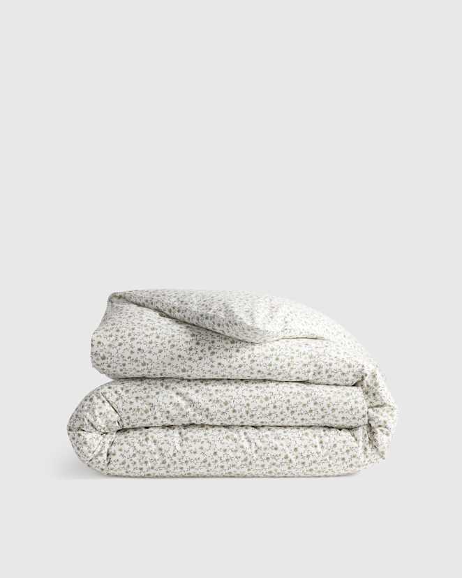 Green Florette Classic Organic Percale Duvet Cover