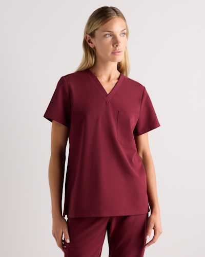 AeraFlex 1-Pocket Scrub Top
