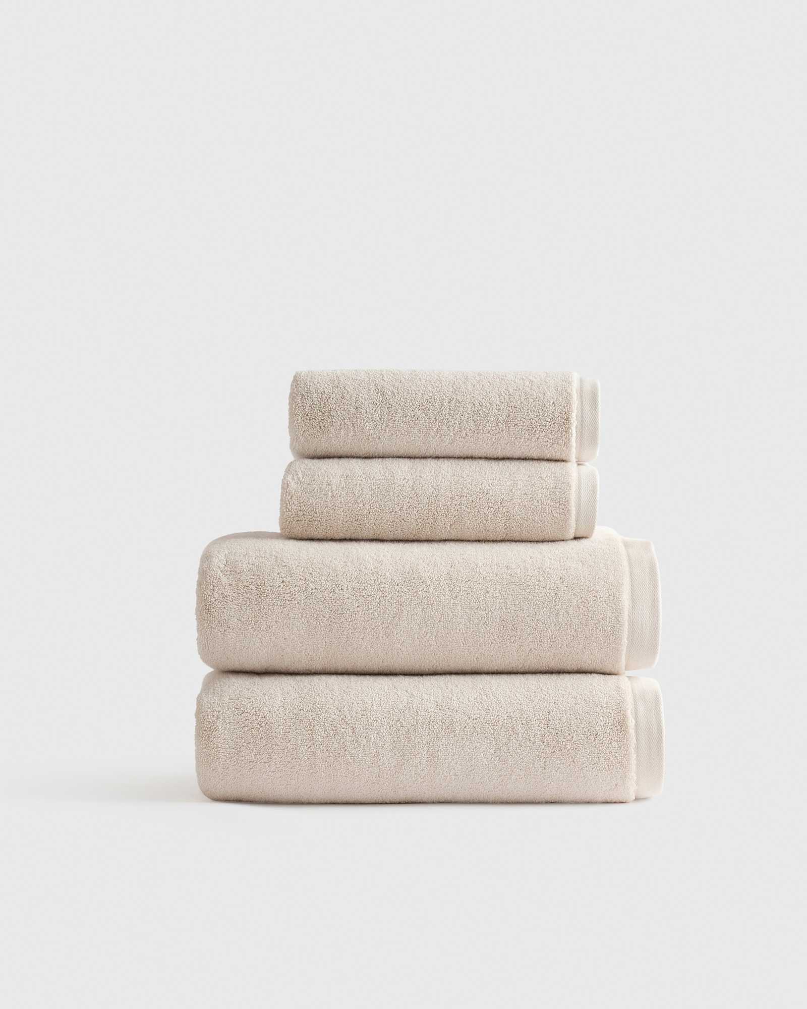 Oat Plush Organic Turkish Cotton Bath Bundle (4 pieces)