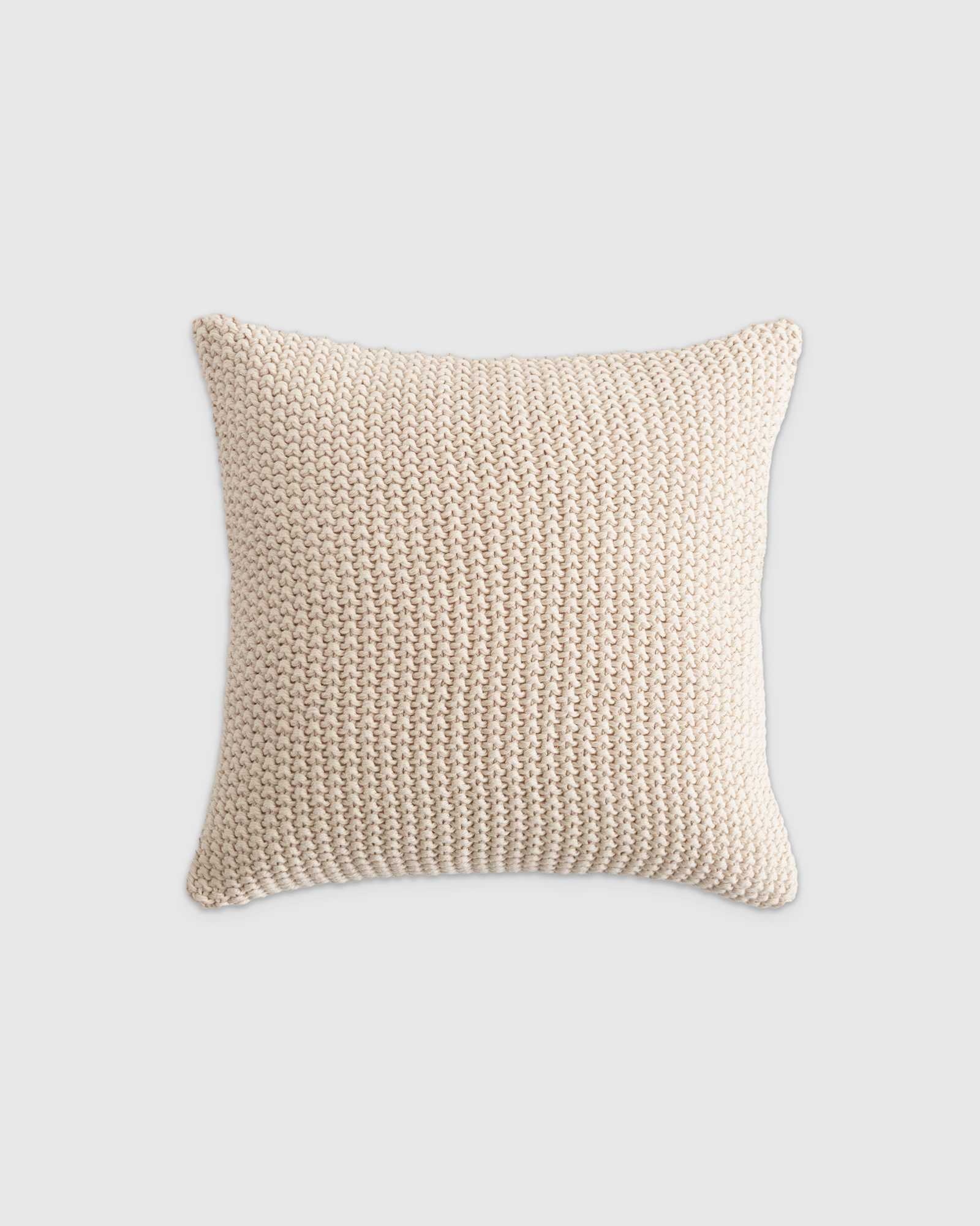 natural Cotton Fisherman Pillow Cover