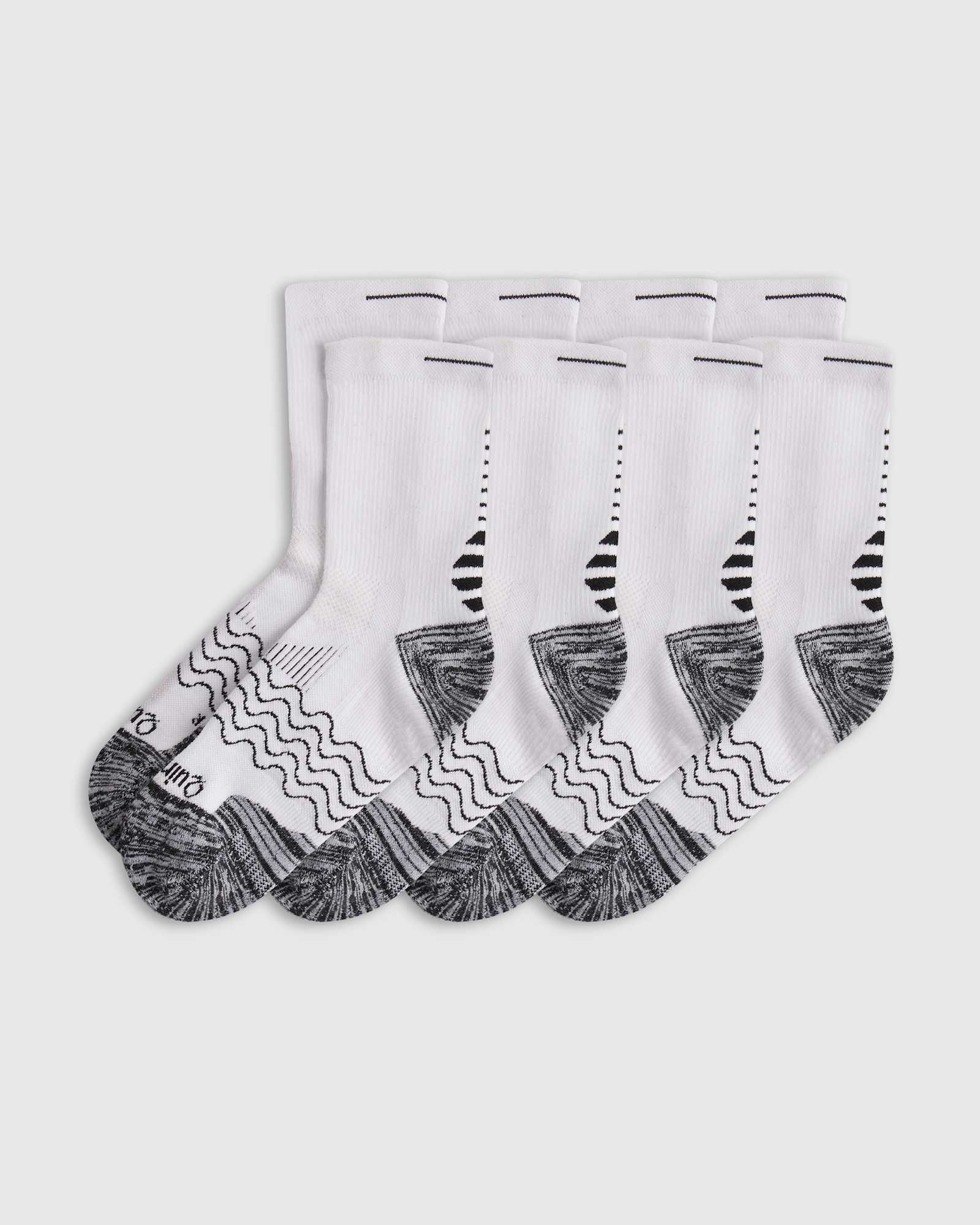 White Crew Socks