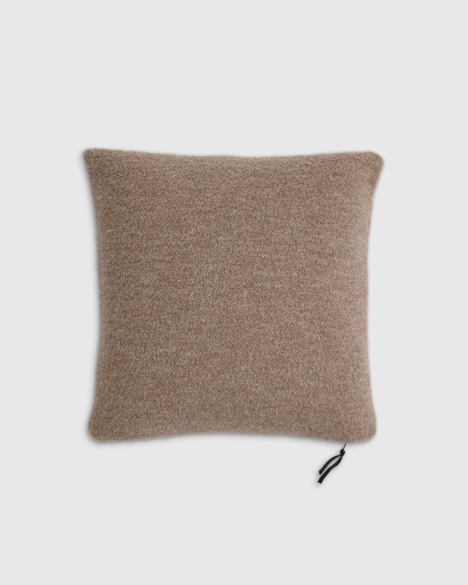 heather-oatmeal Alpaca Boucle Pillow Cover