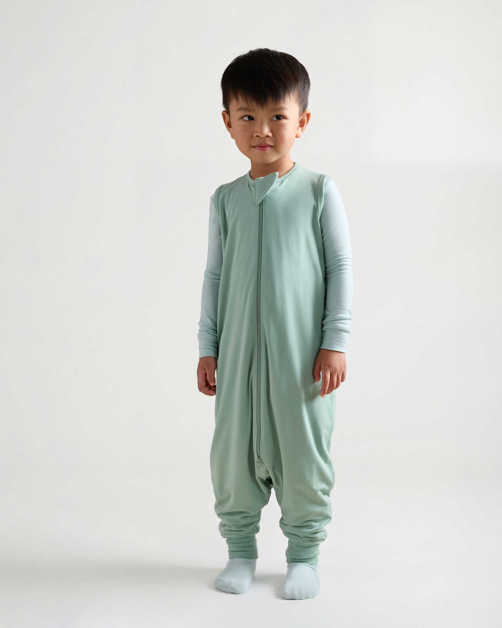 granite-green Bamboo Sleep Bag Walker 1.0 TOG