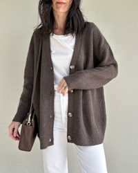 Jamie Lee Burns - Mongolian Cashmere Oversized BF Cardi