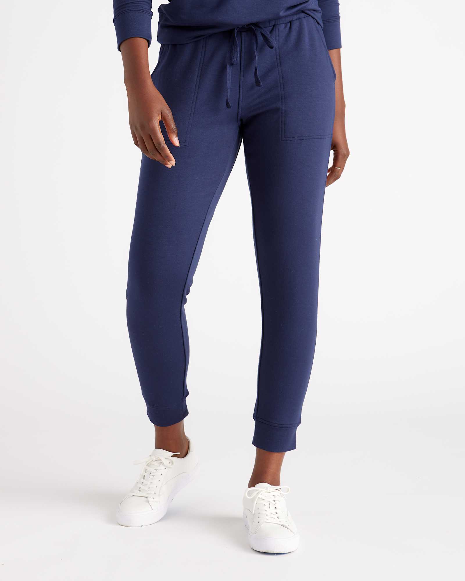 navy SuperSoft Fleece Joggers
