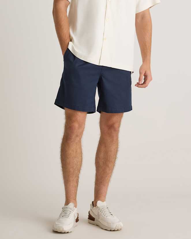 Admiral Cotton Chino Drawstring Shorts - 7"