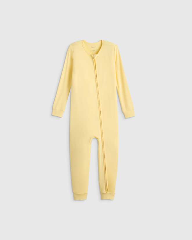 Banana Cream Bamboo One Piece Pajama