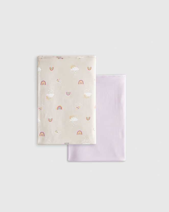 Rainbows Bamboo Swaddle 2-Pack