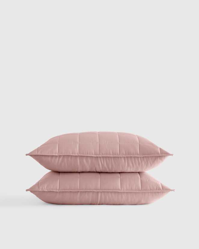 Fig Bamboo Box Quilted Sham Set