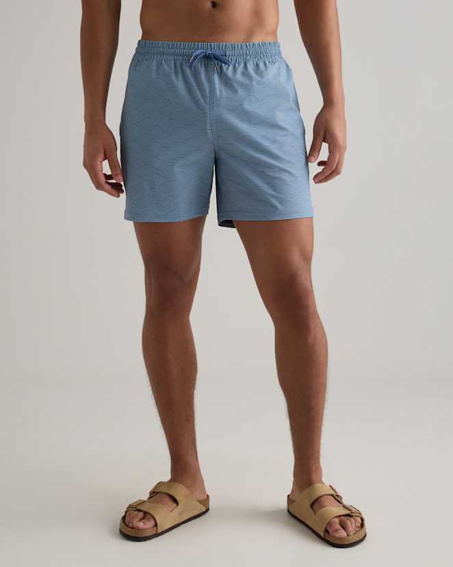 Tonal Waves Italian Swim Trunks