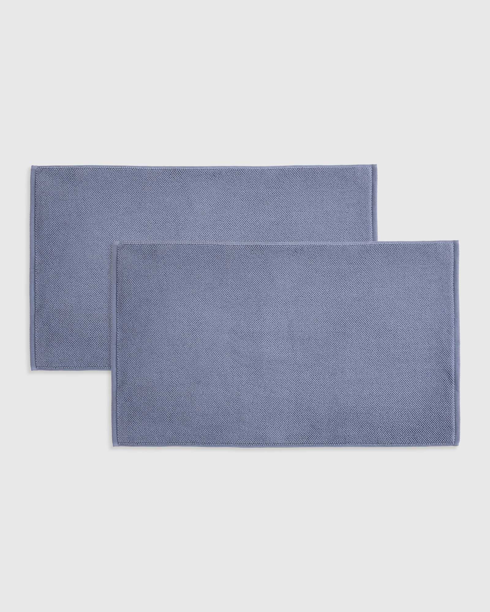 U-BATH-8-MIN-2066 EDITED set of 2 mineral Turkish Cotton Bath Mat Bundle