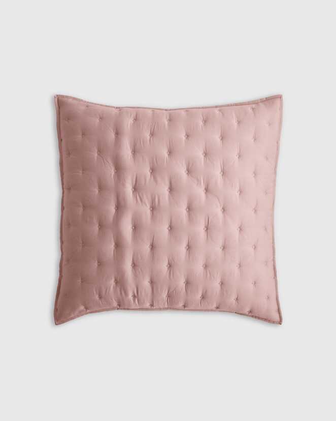 Fig Bamboo Dream Quilted Euro Sham