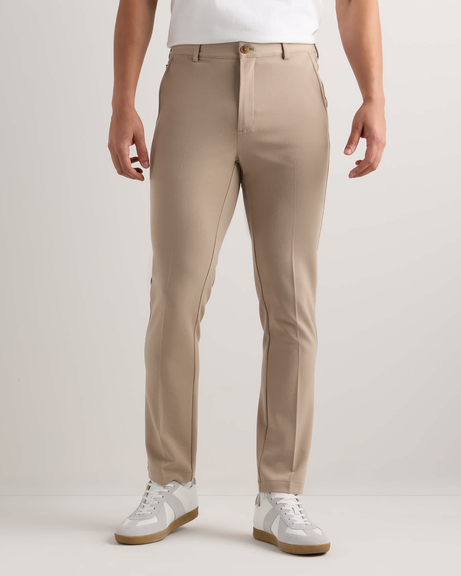 sand-dune Ultra-Stretch 24/7 Smart Chinos - Slim