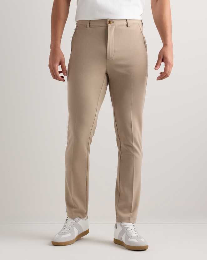 Sand Dune Ultra-Stretch 24/7 Smart Chinos - Slim