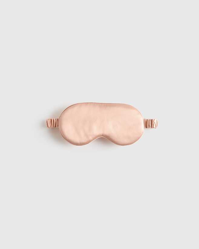 Soft Pink Mulberry Silk Beauty Sleep Mask