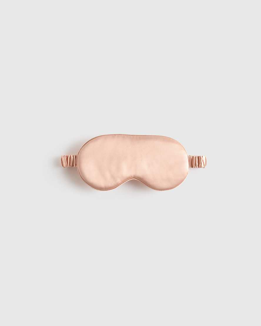 Soft Pink Mulberry Silk Beauty Sleep Mask
