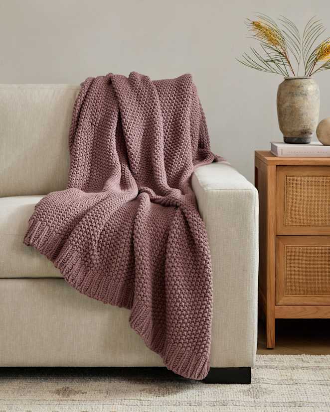 Fig Cotton Fisherman Throw