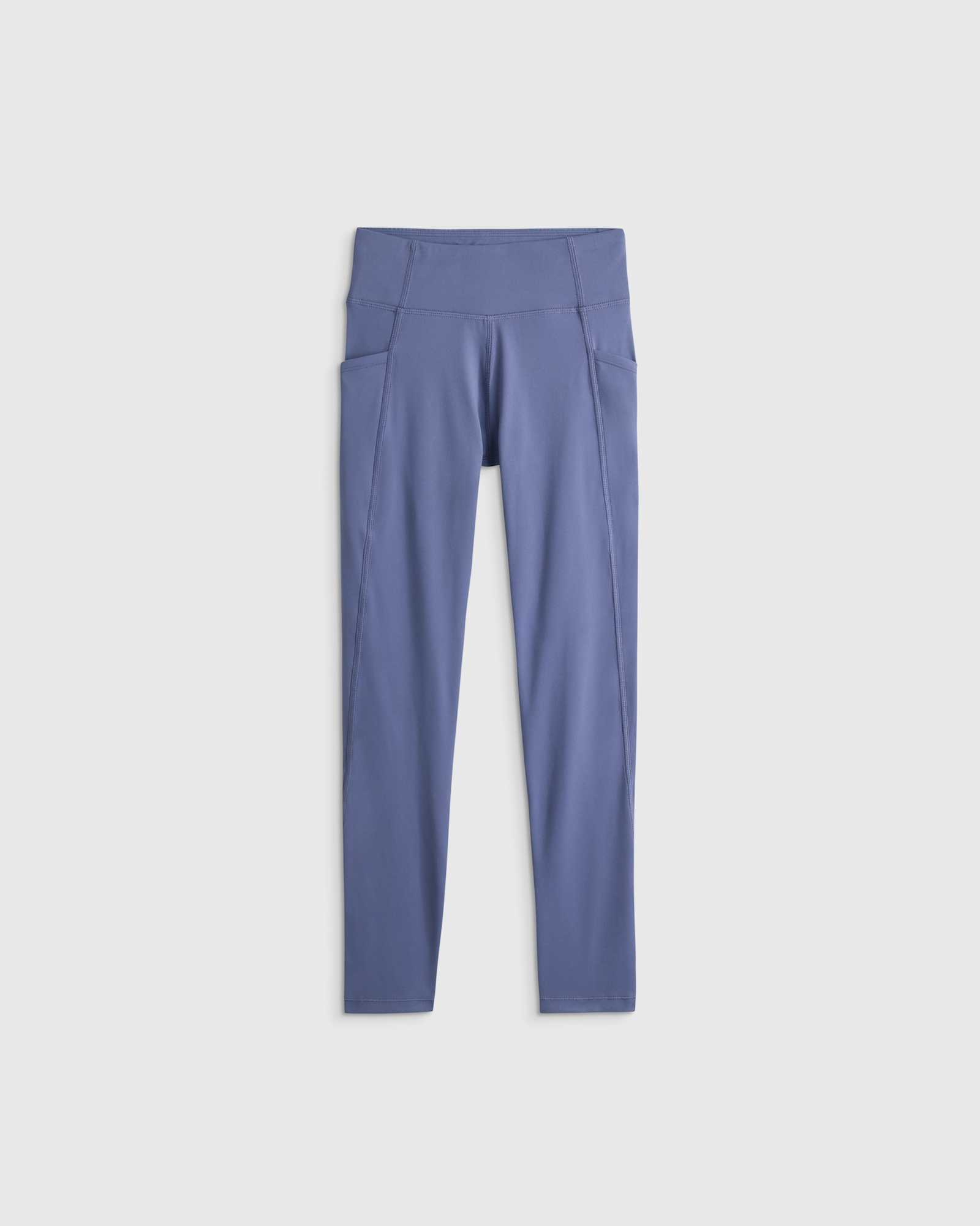storm-blue Girls Ultra-Form Pocket Leggings