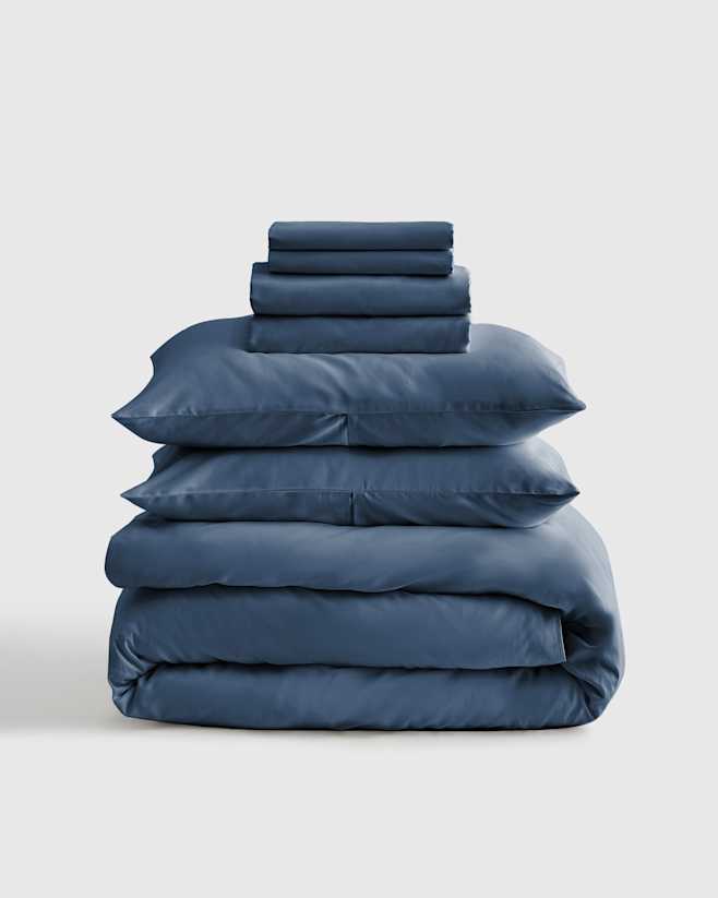 Nightfall Luxury Organic Sateen Bedding Bundle