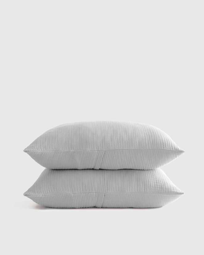 Mist Organic Airy Gauze Sham Set