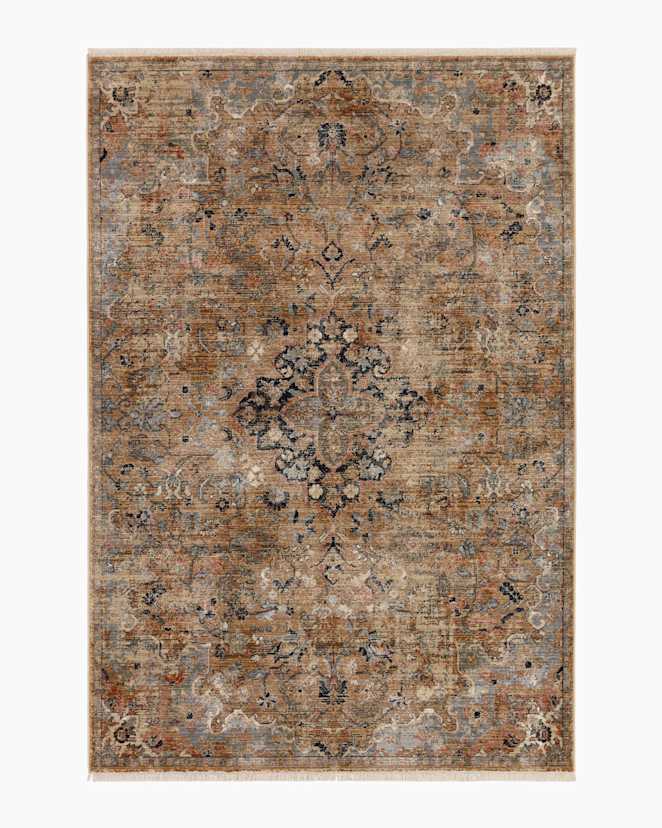 Spice/Gold Sari Performance Rug