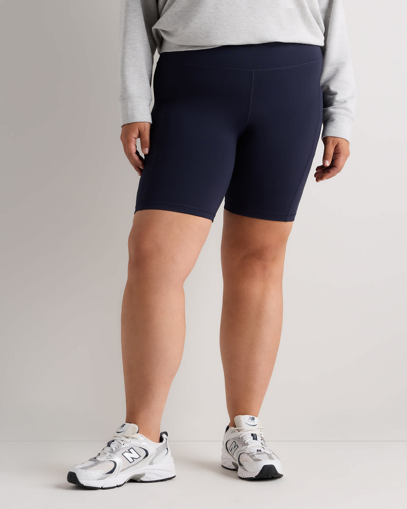Deep Navy Ultra-Form Pocket Bike Short - 9"